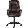 Staples - Kelburne Luxura Ergonomic Faux Leather Swivel Executive Chair, (58227-CC) - Brown