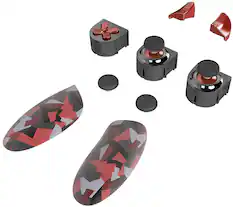 Front. Thrustmaster - Thrustmaster eSwap X Color Pack - Red: Compatible with PC, Xbox X|S - Multicolor.