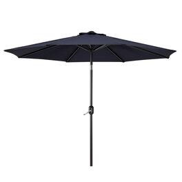 WestinTrends - Paolo 9 ft. Patio Table Umbrella with tilt and crank features - Navy Blue