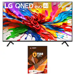 LG - 65QNED92AUA 65 Inch 4K QNED Mini LED evo AI Smart TV with a 6 Year Amber Protection Plan (2025)