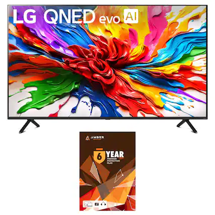 LG QNED evo AI
AMBER
6 YEAR PREMIUM PROTECTION PLAN