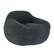 Alt View 5. GOODSILO - Giant Memory Foam Filled Bean Bag Sofa with Armrests for Adults, Spacious Faux Fur Lounger for Living Room and Bedroom - Dark Gray.