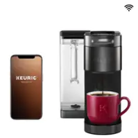 Keurig - K-Supreme Plus SMART Single Serve Coffee Maker with WiFi Compatibility - Black - Front_Zoom