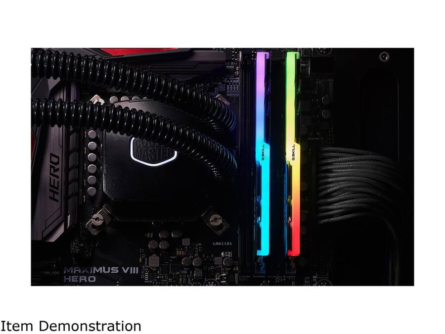 G.SKILL TridentZ RGB 32GB (2x16GB) DDR4 3600MHz RAM F4 3600C18D G.SKILL TridentZ RGB 32GB (2x16GB) DDR4 3600MHz RAM F4 3600C18D