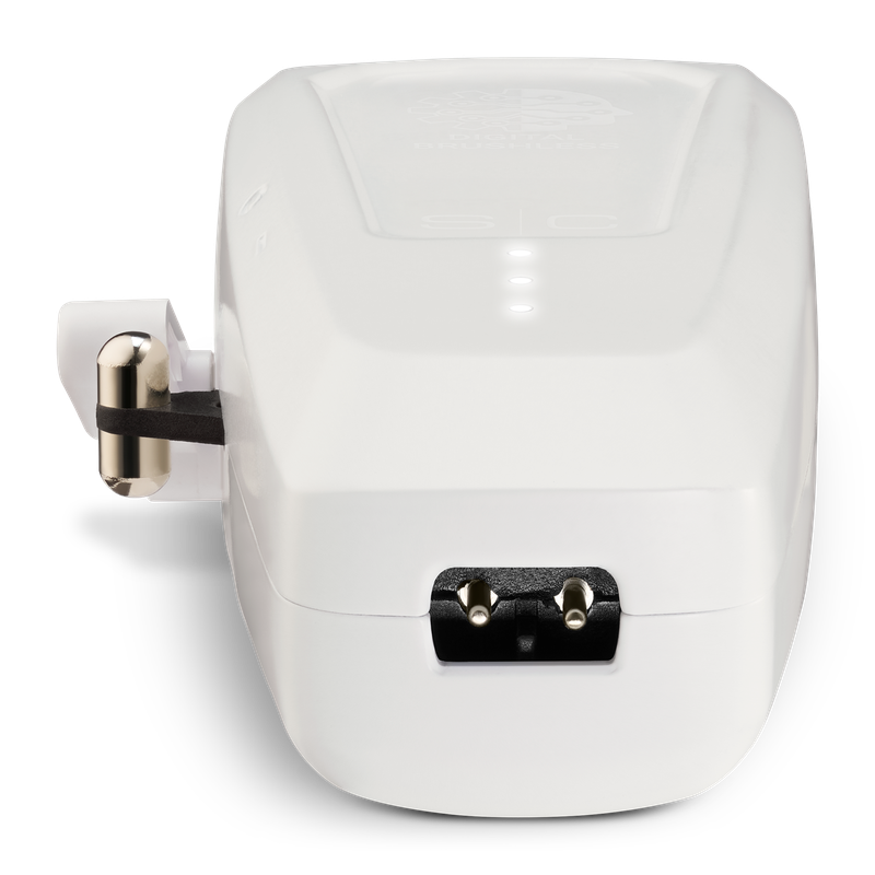 Alt View 2. StyleCraft - Saber 2 Professional Cordless Hair Clipper - White.