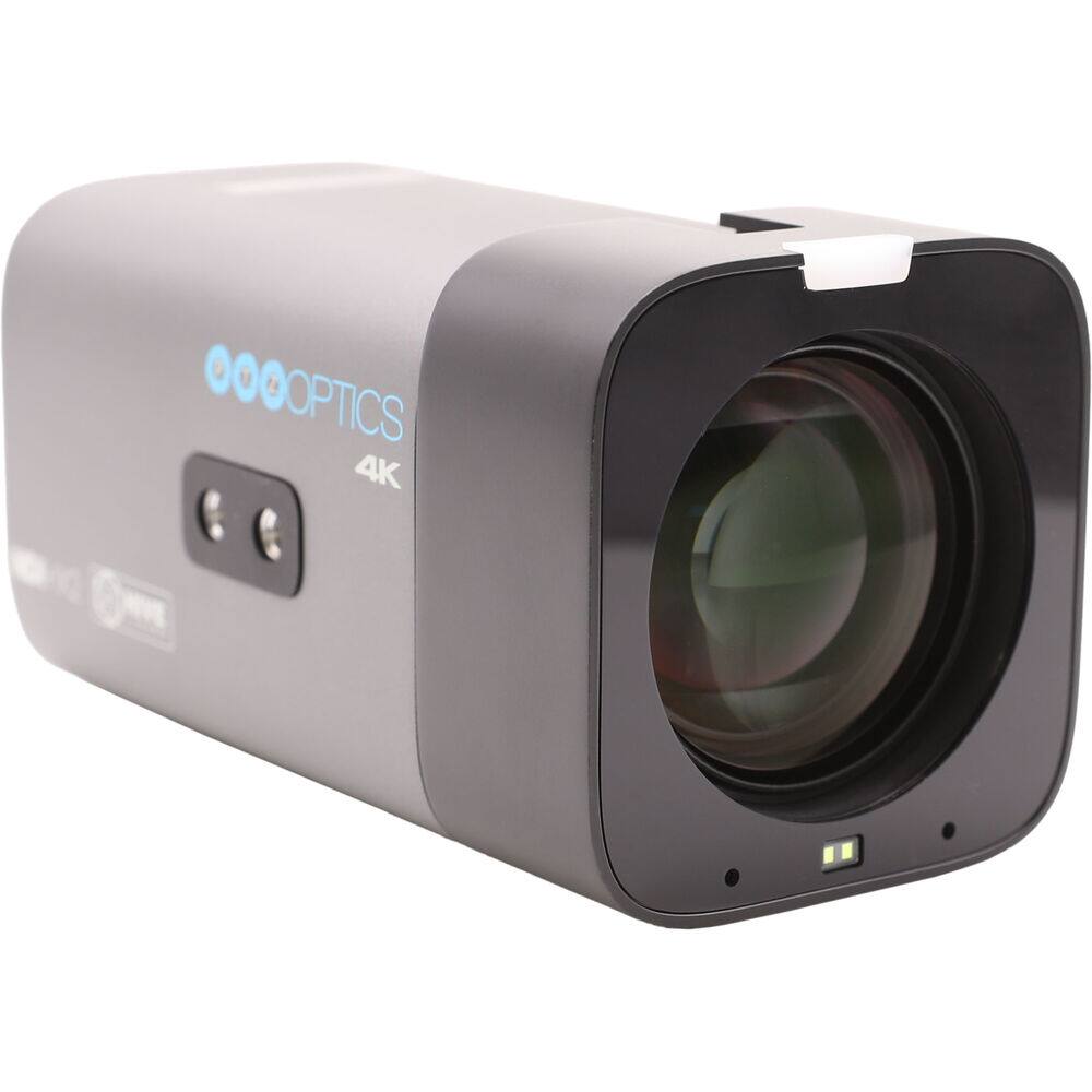 Alt View 1. PTZOptics - PTZOptics Studio 4K Camera Gray | 12x Zoom, UHD60, NDI|HX2, IP Control Ready - Bundle.