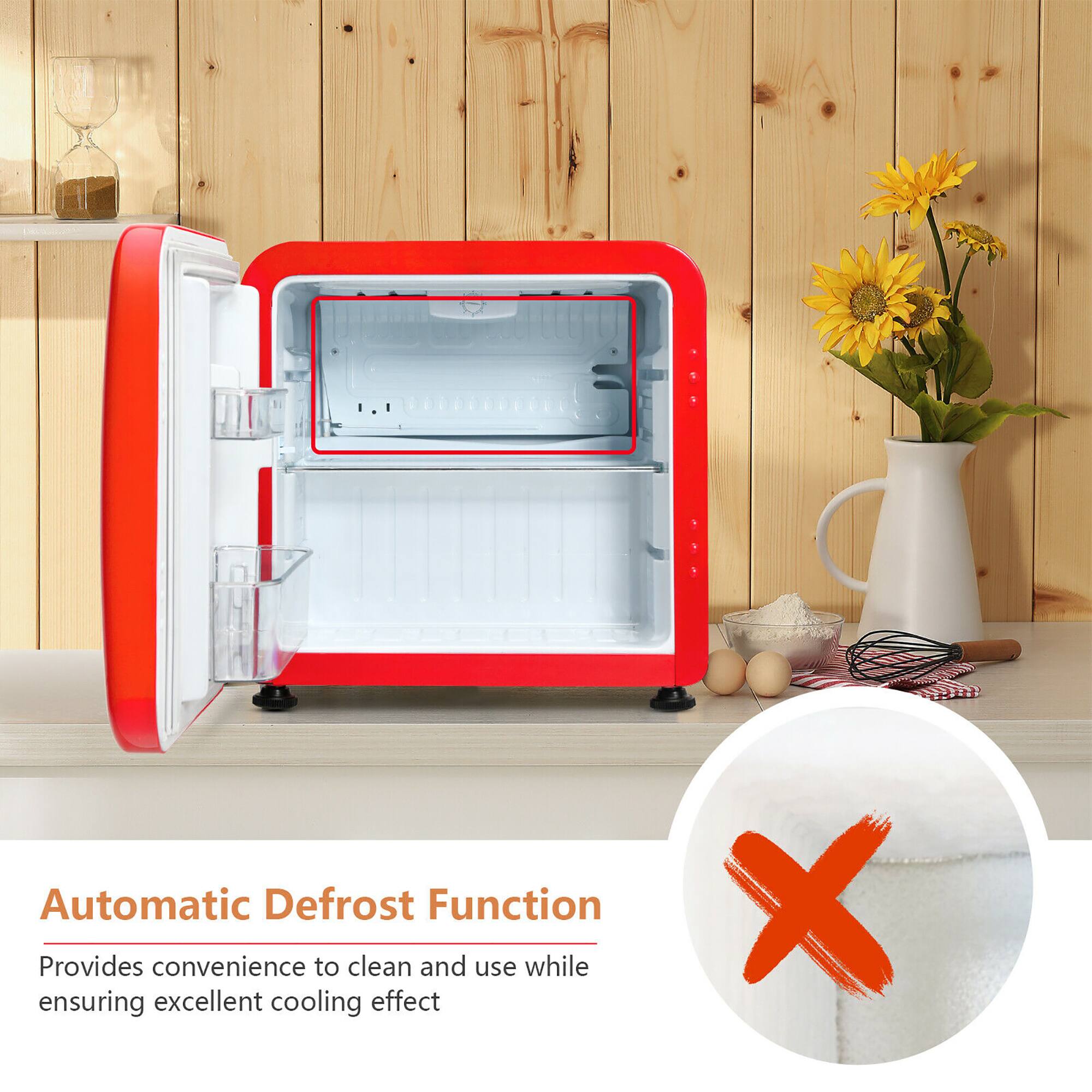 Automatic Defrost Function  
Provides convenience to clean and use while ensuring excellent cooling effect