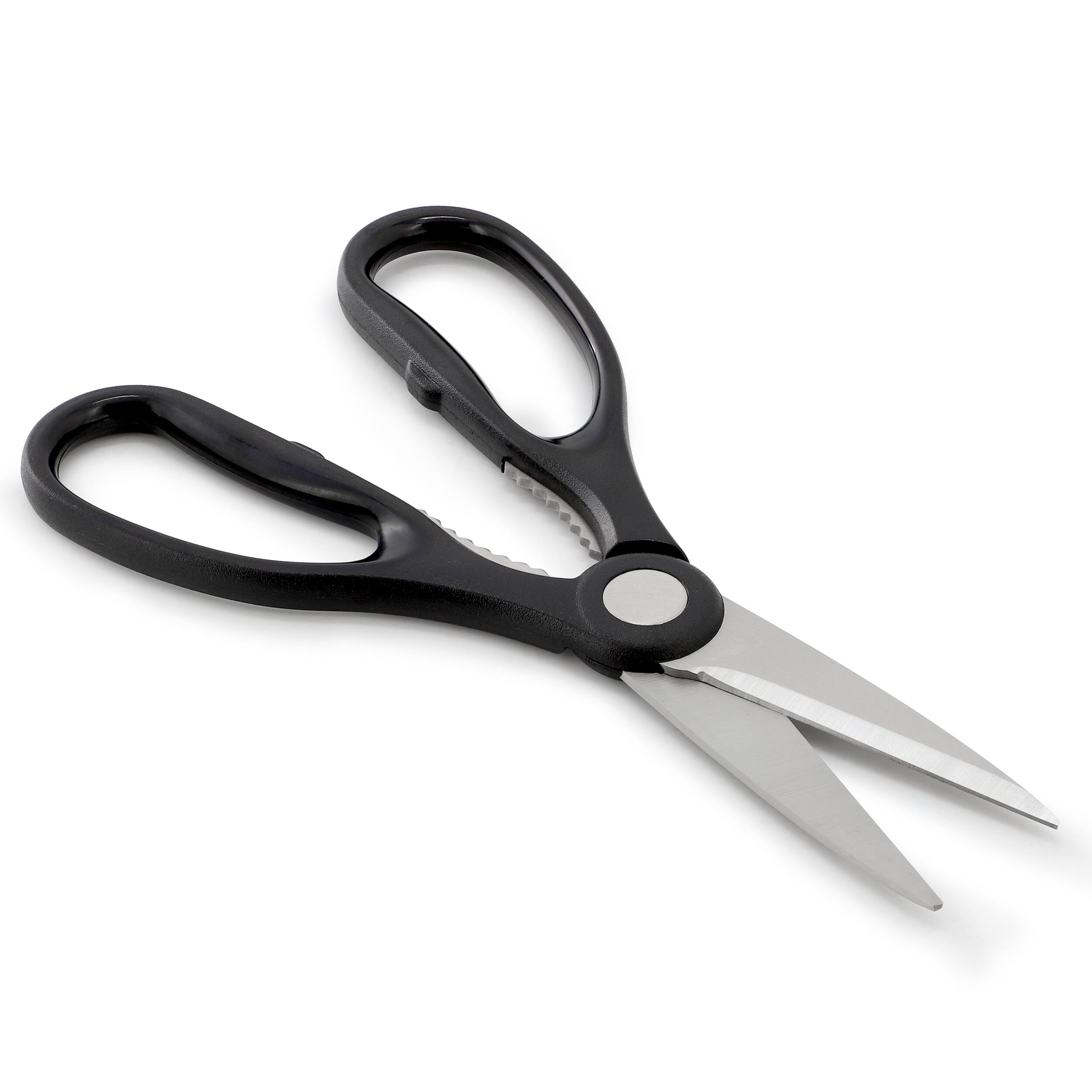 Alt View 2. Oster - Oster Eddington 2 Piece Stainless Steel Cleaver and Scissors Set with Ridged Handles.