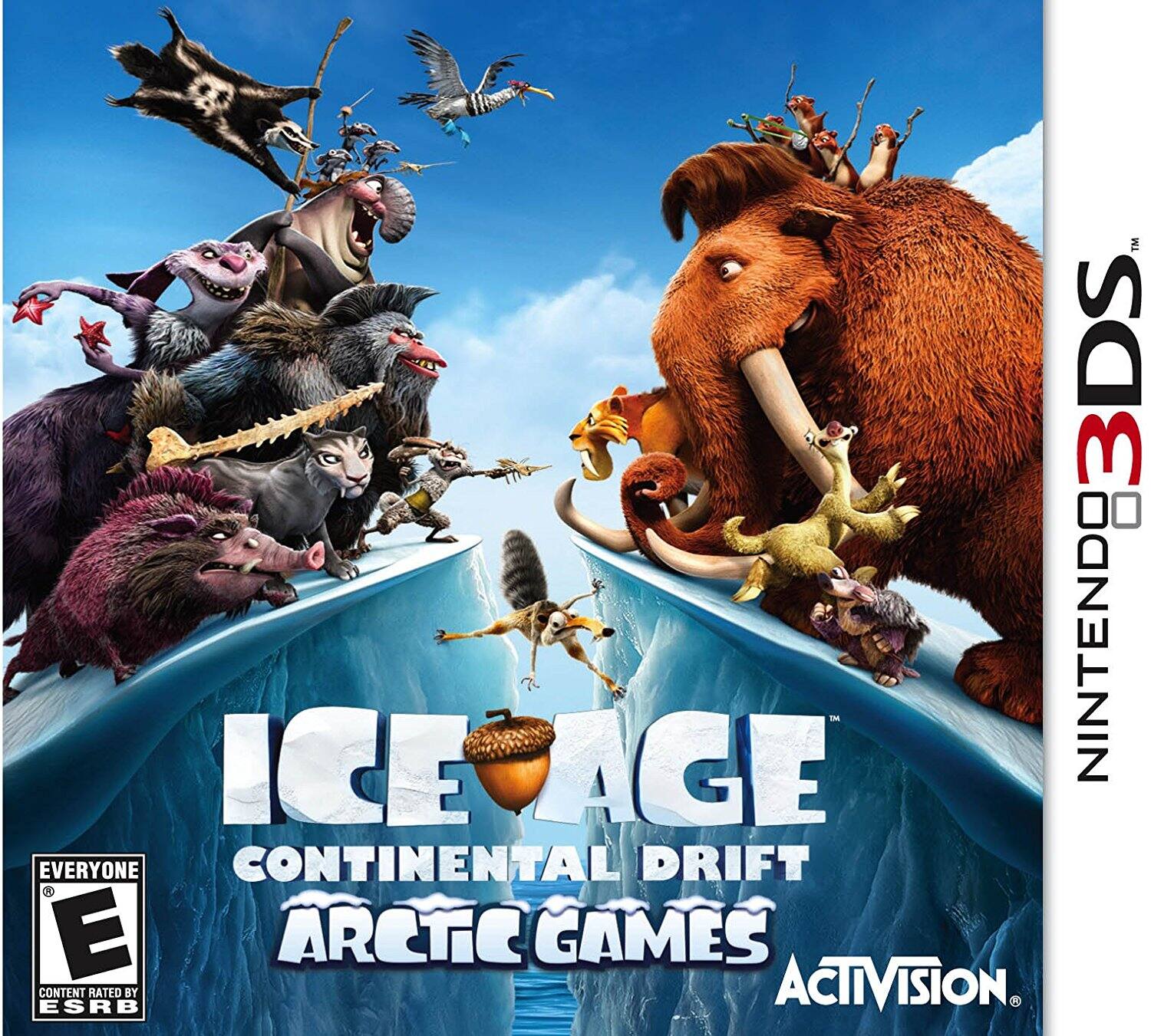 **Nintendo 3DS**

**Ice Age: Continental Drift**

**Arctic Games**

**Activision**

**Everyone**

**Content Rated by ESRB**