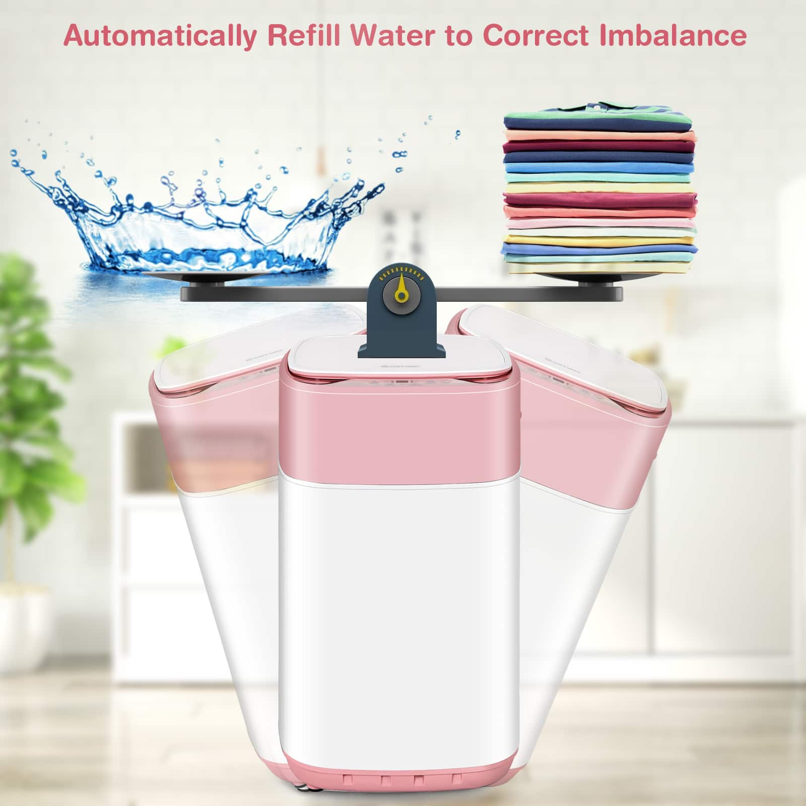 Automatically Refill Water to Correct Imbalance