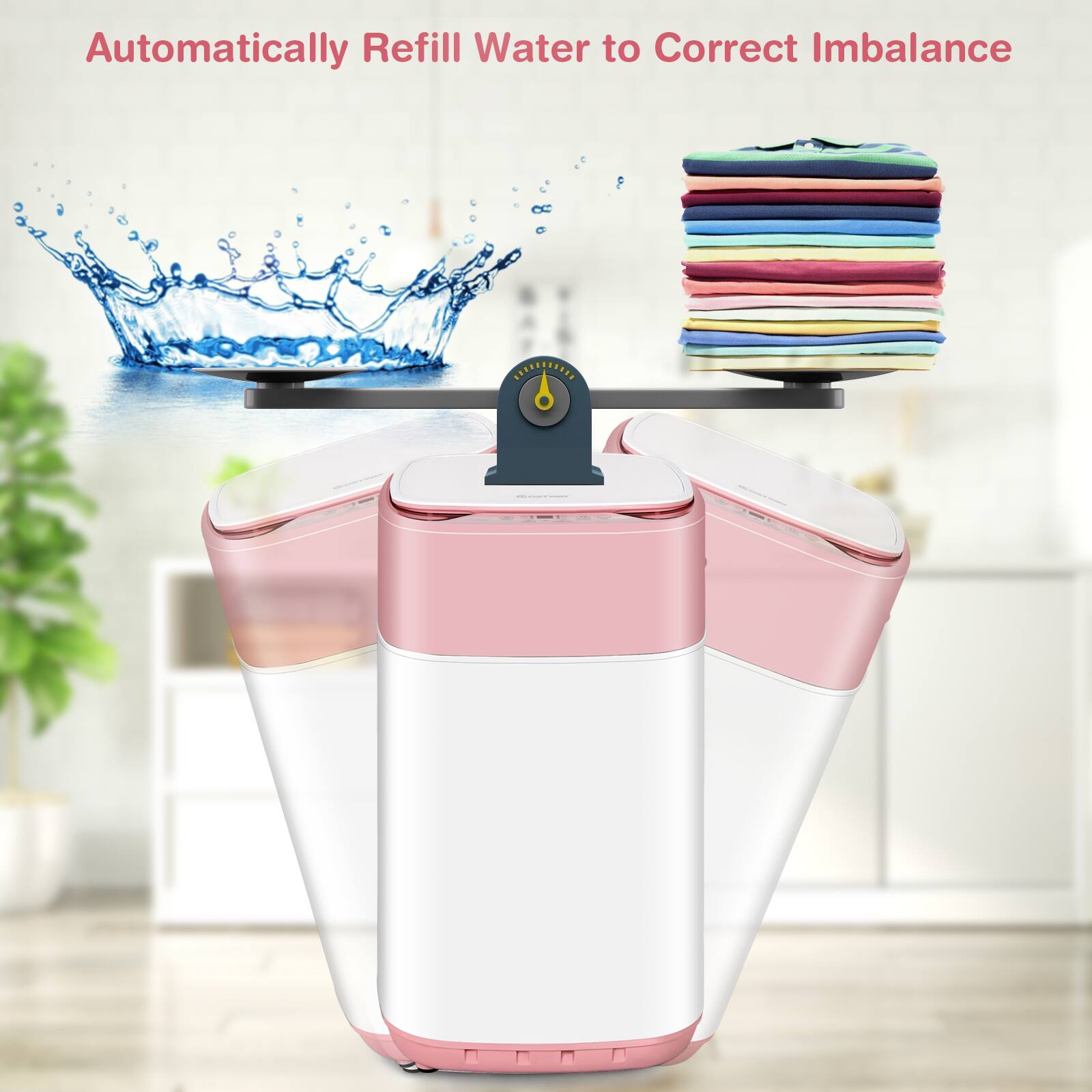Automatically Refill Water to Correct Imbalance