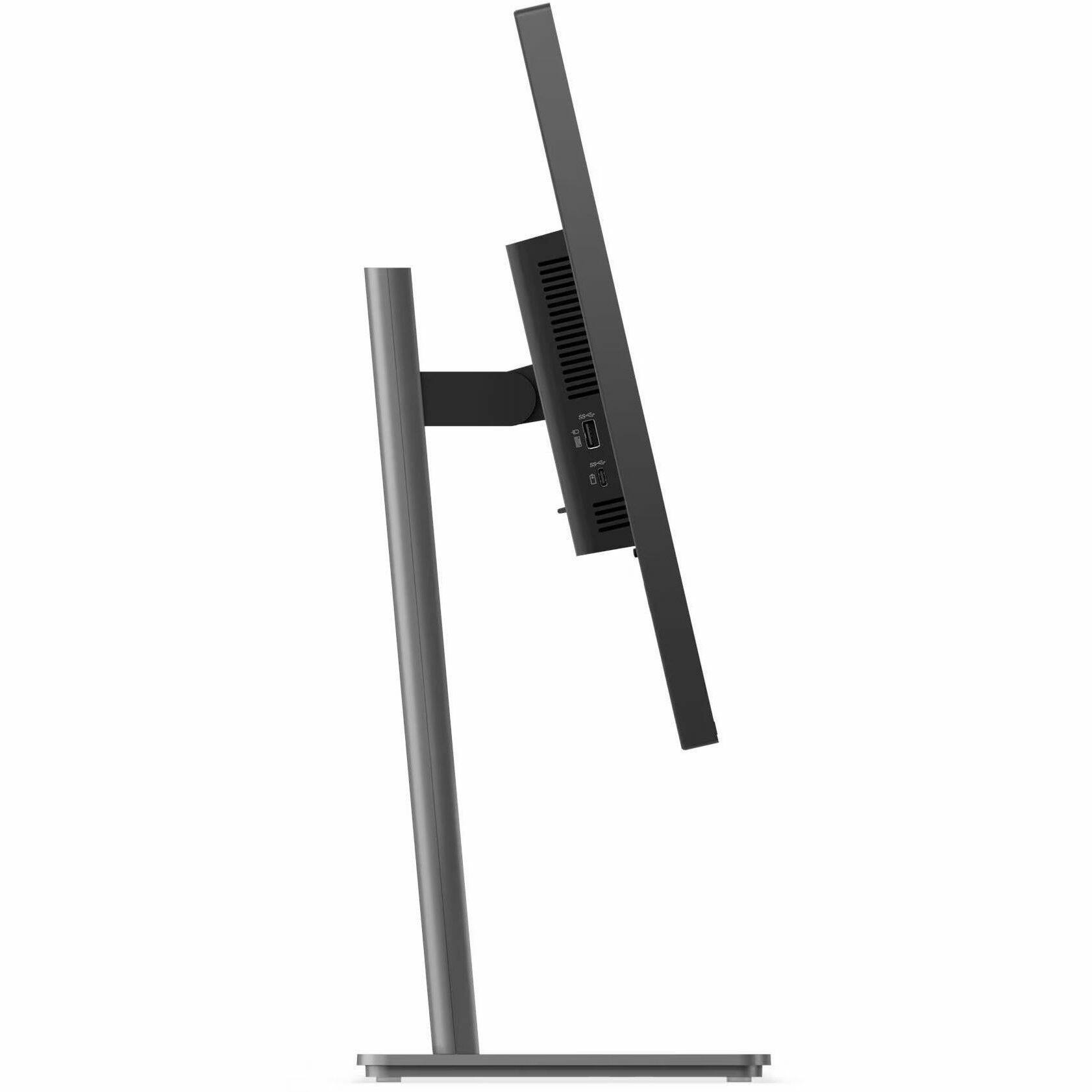 Alt View 8. Lenovo - Lenovo ThinkVision P27QD-40 27" Class WQHD LED Monitor - 16:9 - Raven Black - 27" Viewable - In-plane Switching (IPS) - Black.