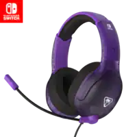 Turtle Beach - Airlite Fit Wired Over-Ear Gaming Headset for Nintendo Switch, Nintendo Switch Lite & Nintendo Switch - OLED Model - Ghost Purple - Front_Zoom