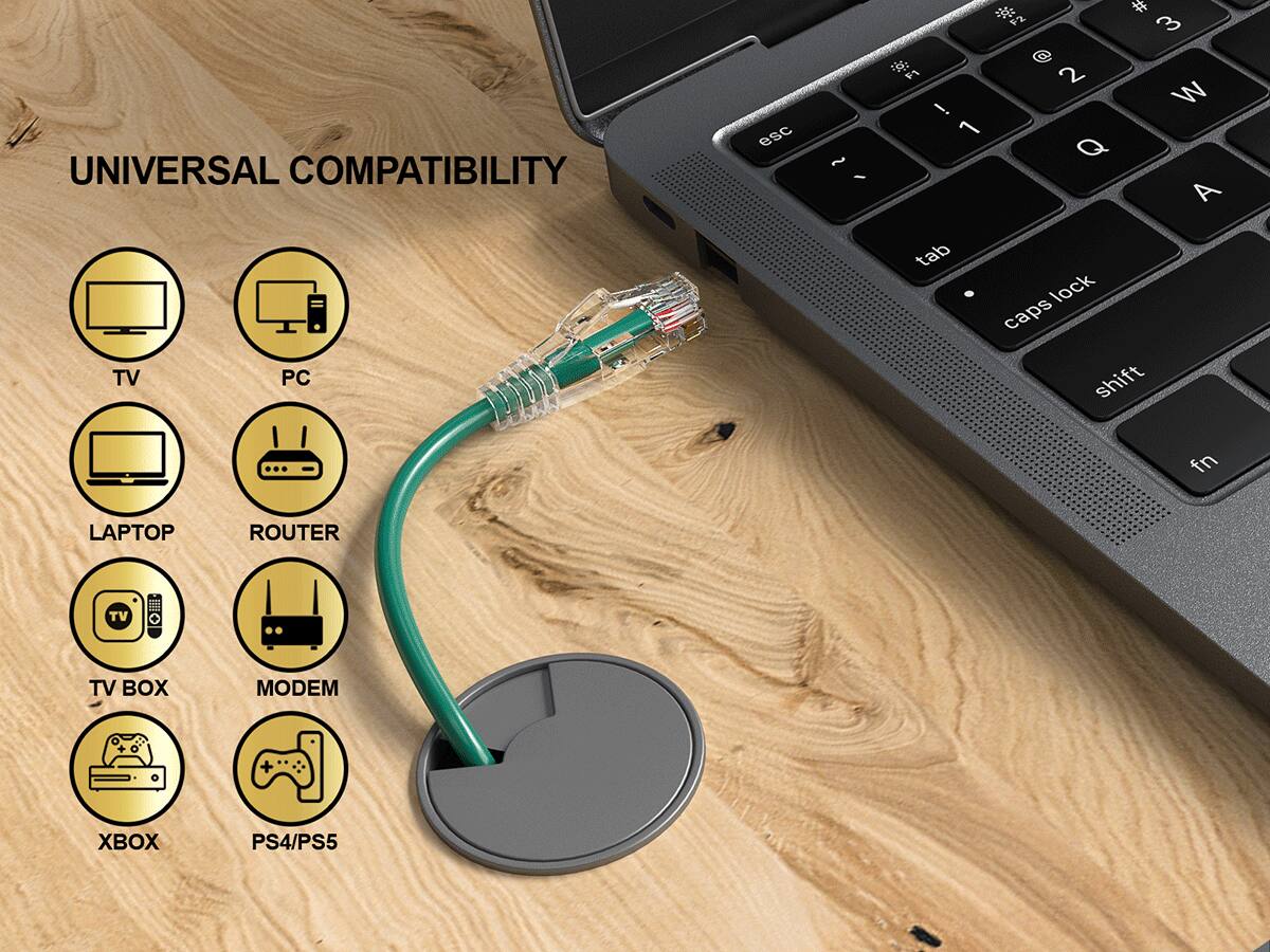 UNIVERSAL COMPATIBILITY TV PC

esc
~ /
# sa 3  2 ! W 1 Q A tab lock caps shift
fn

LAPTOP
ROUTER
TV
TV BOX
MODEM
XBOX
PS4/PS5
