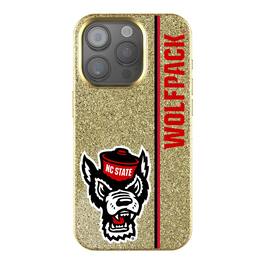 Keyscaper - NCAA - NC State Wolfpack iPhone Bling Case - 15 - Gold