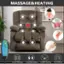MASSAGE & HEATING: 8-point Massage, 3 Massage Modes, Lumbar Heating, Time Setting