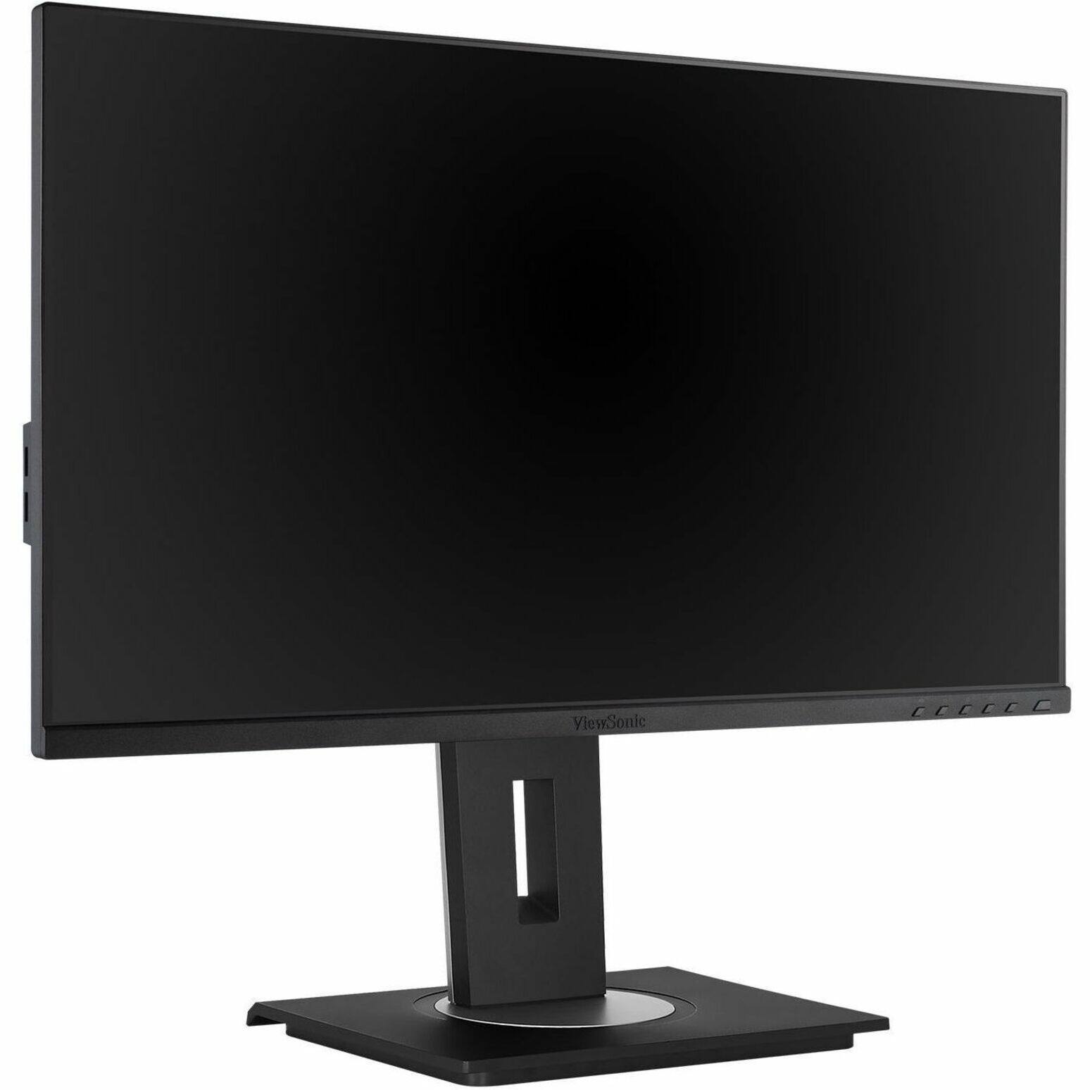 Alt View 13. ViewSonic - DFS VG245 24" IPS LCD FHD Monitor (USB-C, HDMI, DP) - Black.