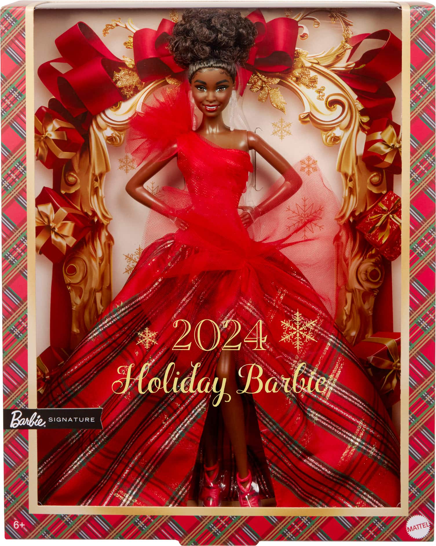 2024 Holiday Barbies Barbie. Signature 6+ Emattel.