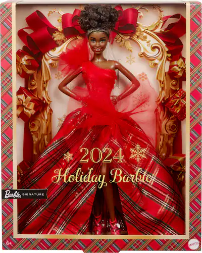 2024 Barbie Holiday Doll 2024 Barbie Holiday Doll