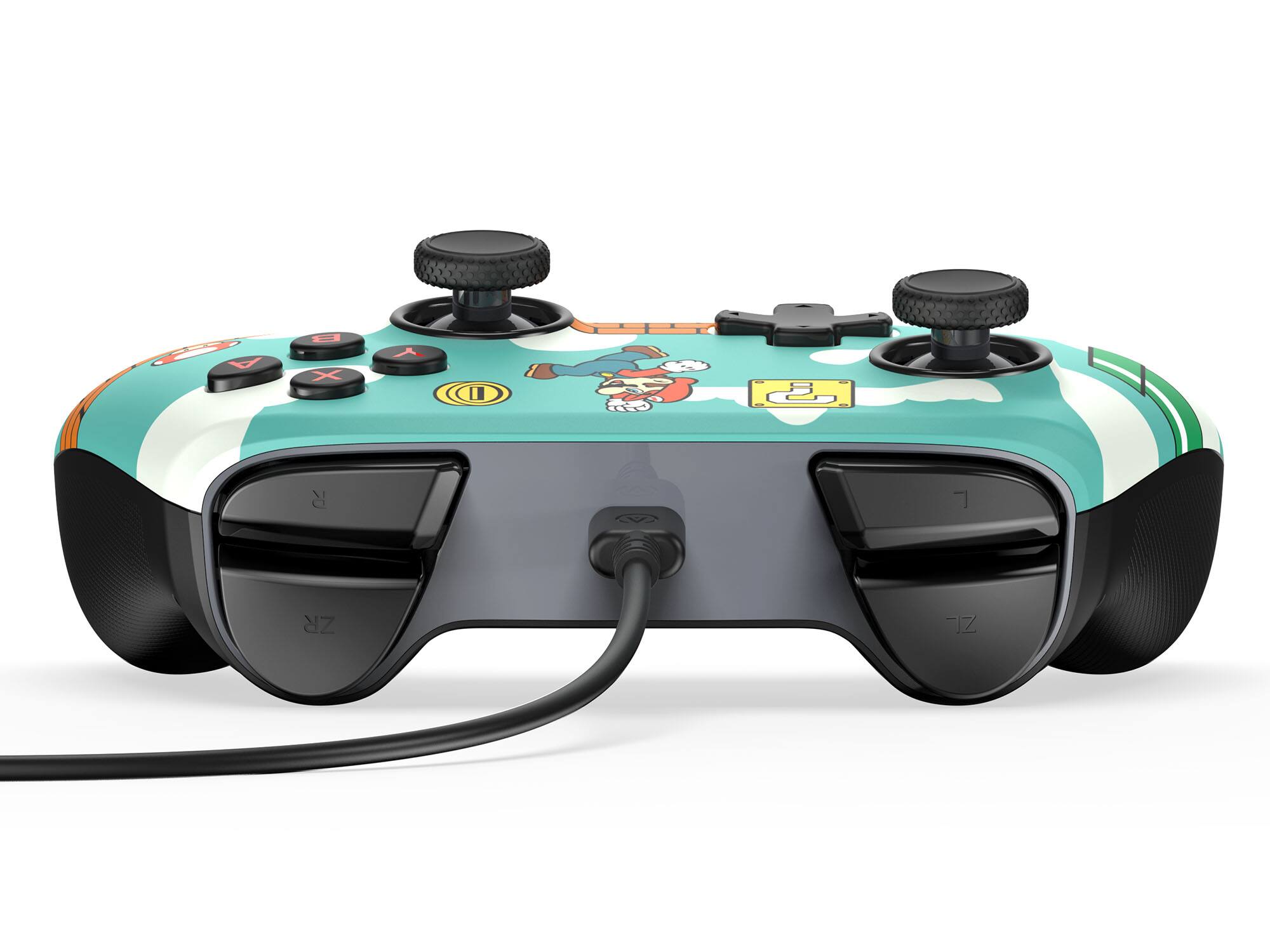 Alt View 13. PowerA - PowerA Advantage Wired Controller for Nintendo Switch 2 - Mario Time - Mario Time.