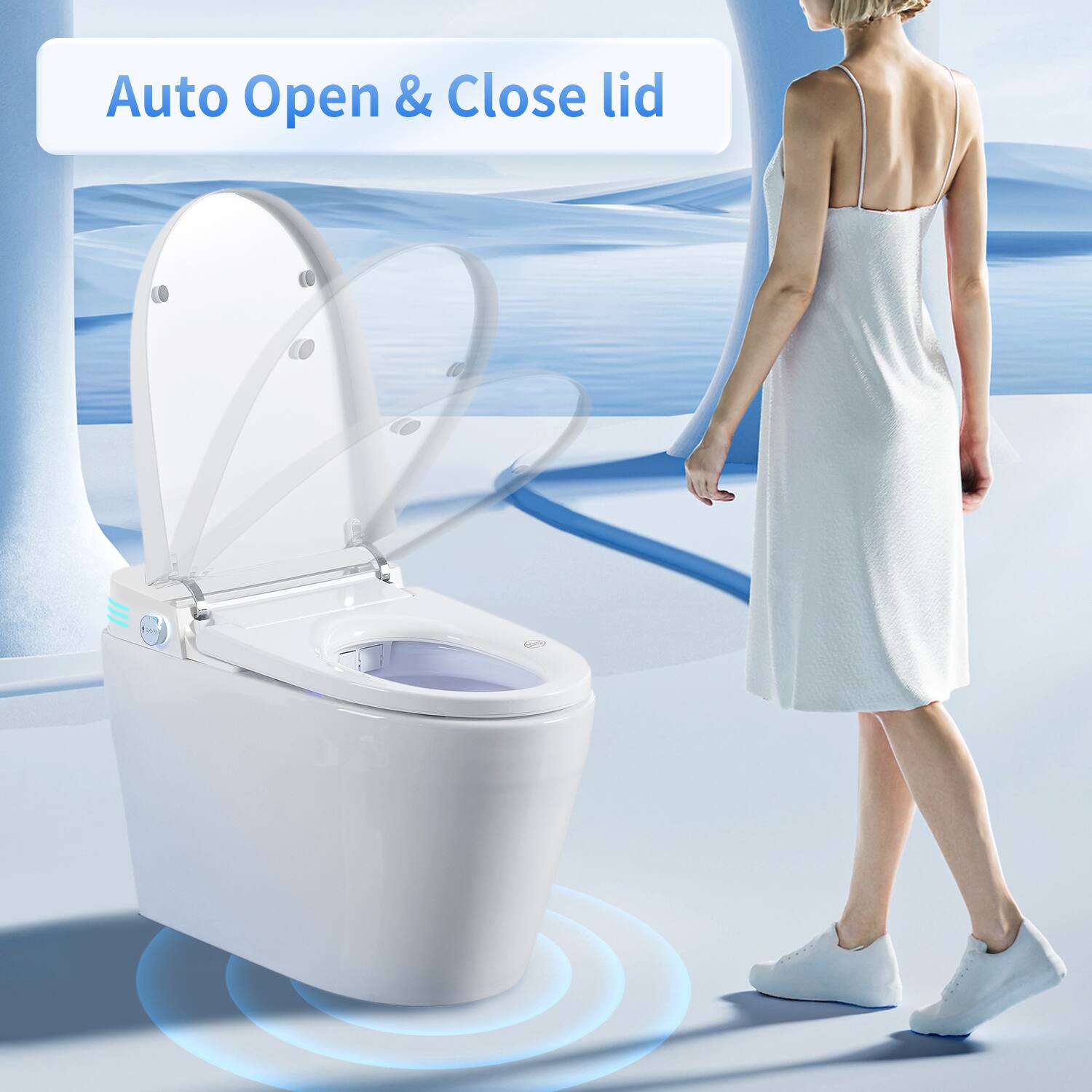 Auto Open & Close lid