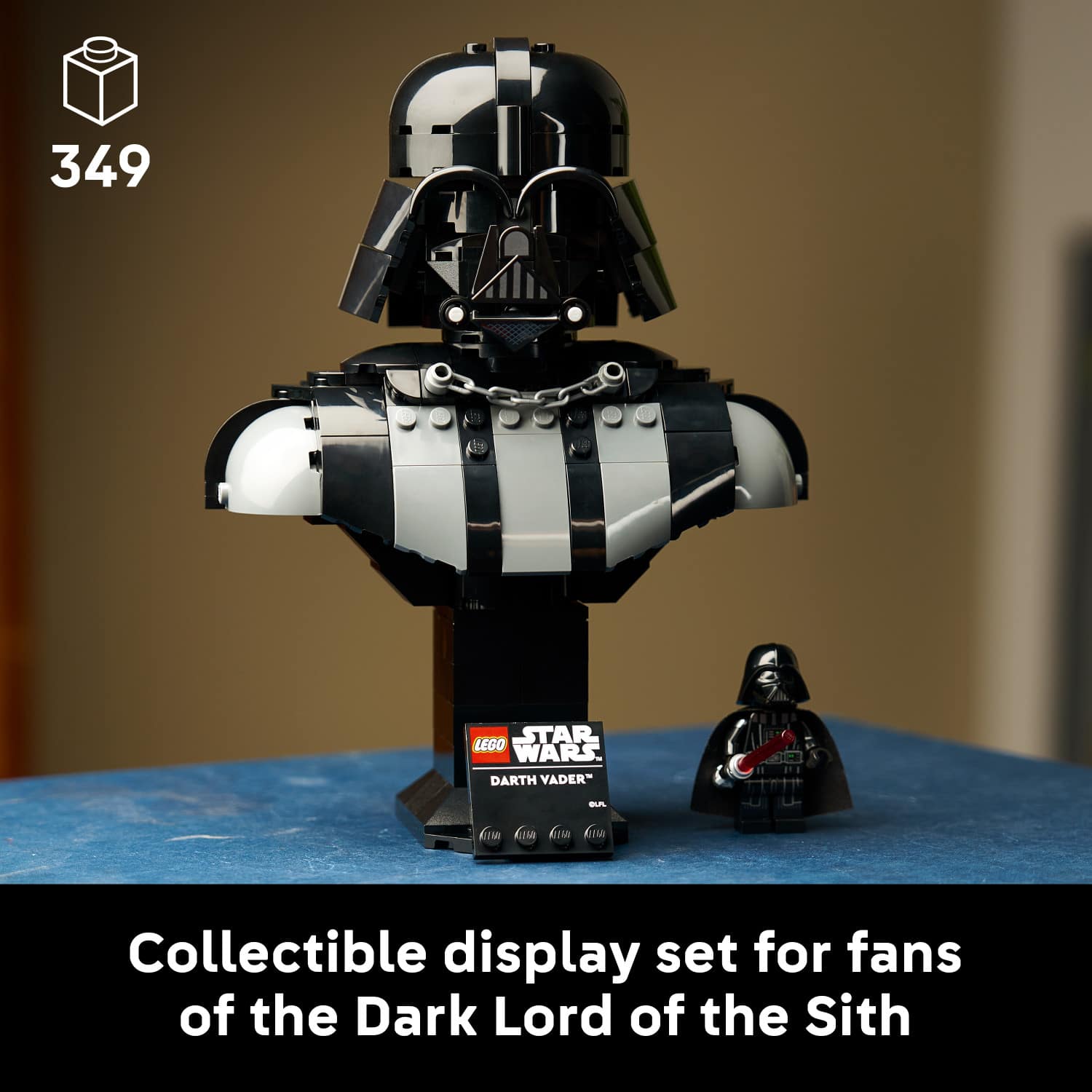 LEGO Star Wars Darth Vader Bust 75439 6588618 - Best Buy