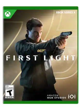 XBOX SERIES X
007 FIRST LIGHT
TEEN ADOLESCENTS
ESRB
AMAZON MGM STUDIOS
i0i - T (Teen 13+)
