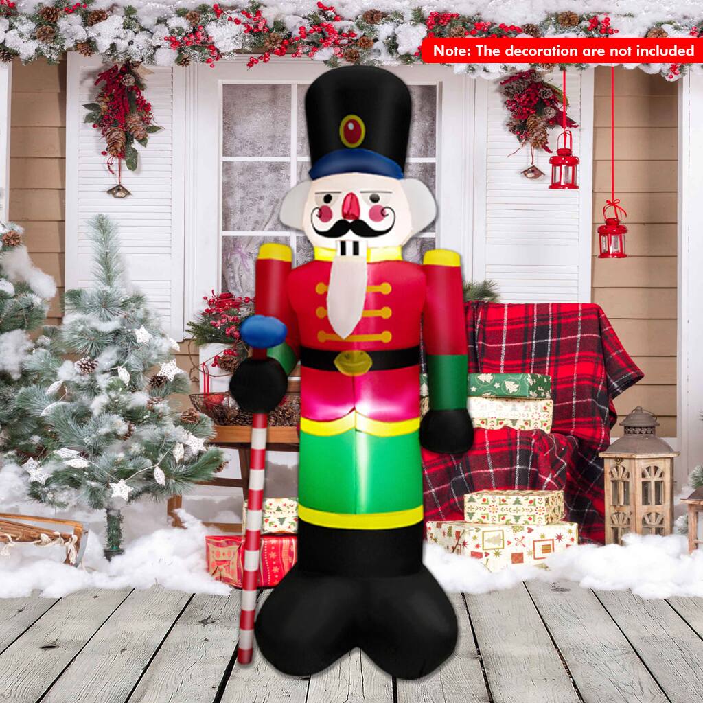 Note: The decorations are not included