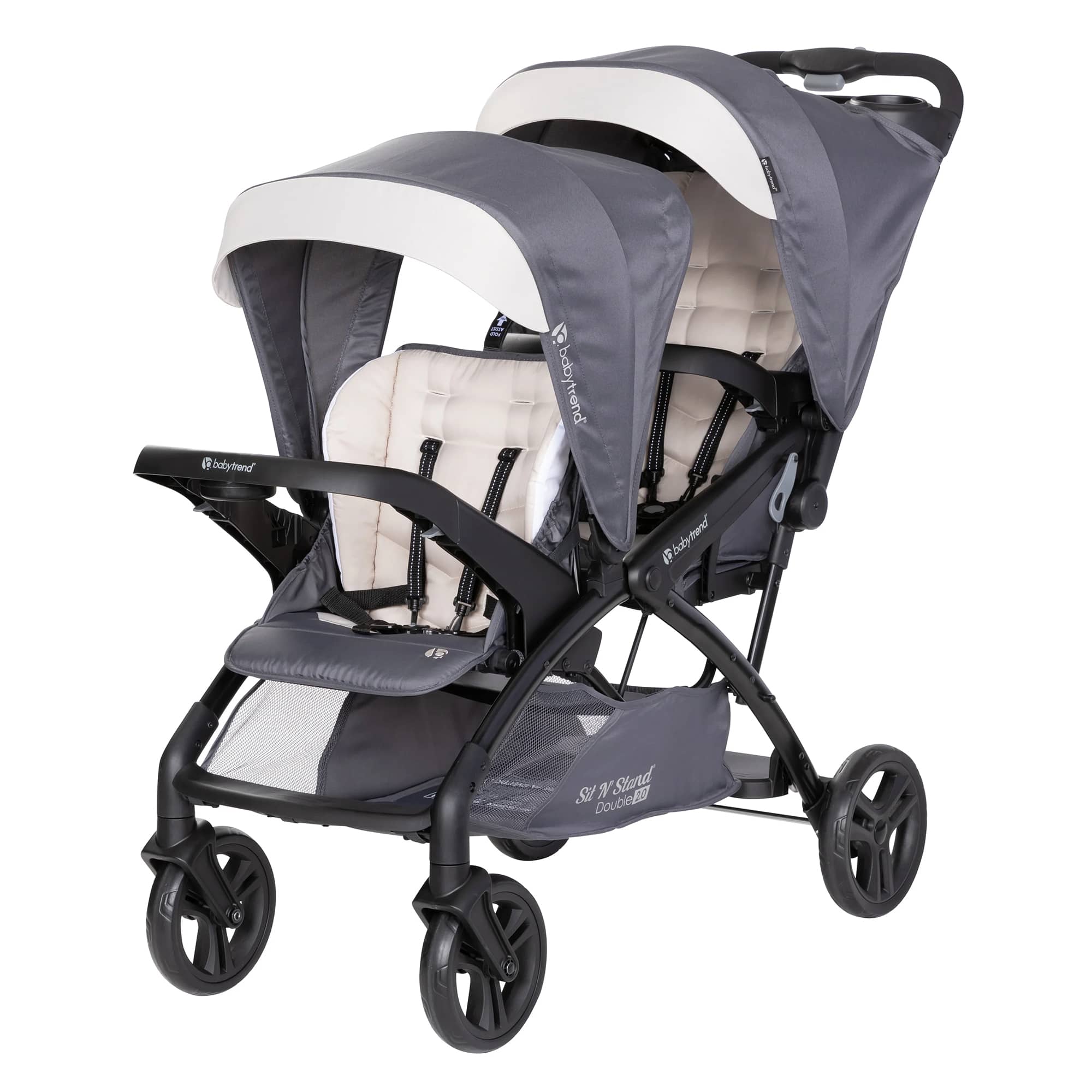 Baby Trend - Sit N' Stand Double Stroller 2.0 DLX with 5 Point Harness, Magnolia price history on PriceWatchPro