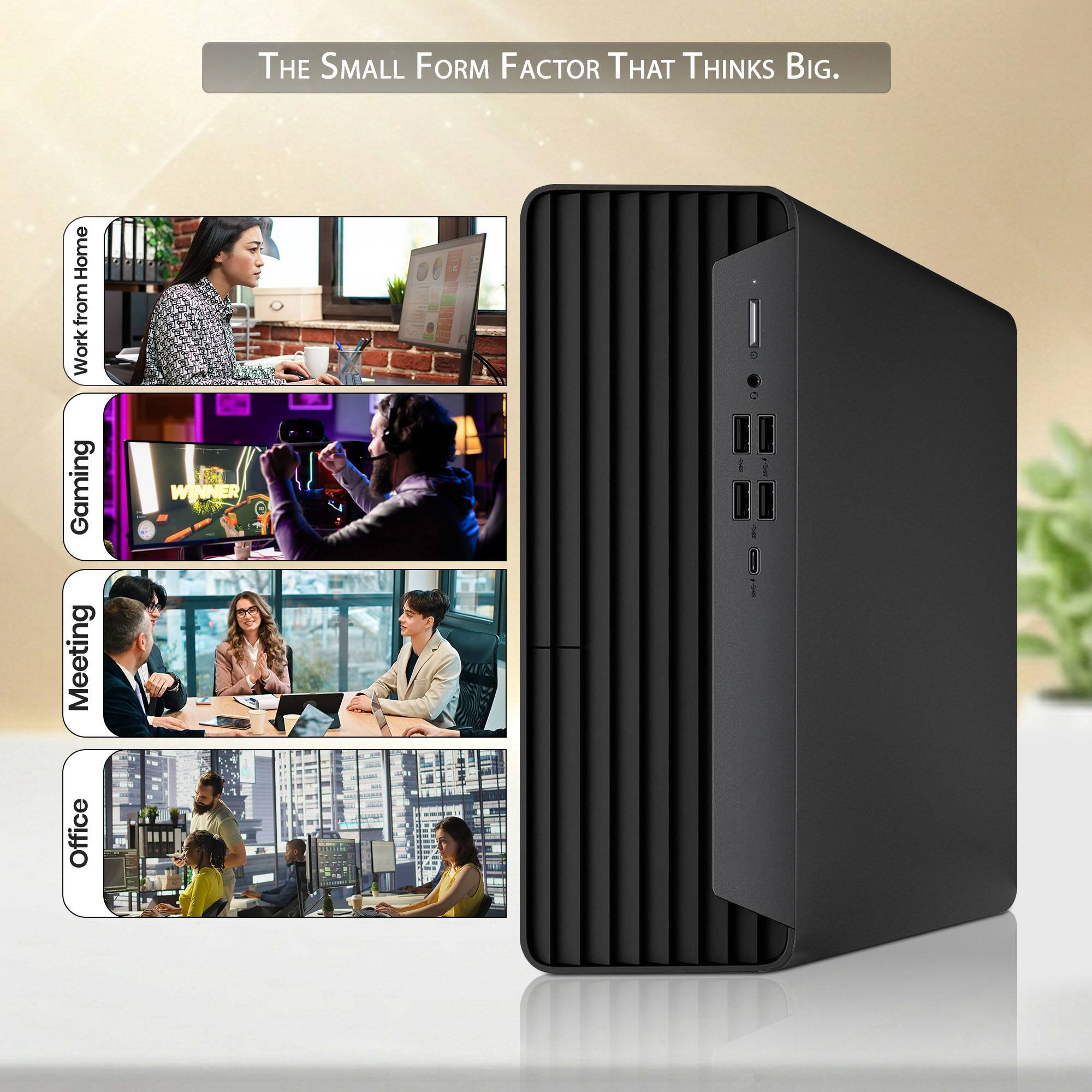 The Small Form Factor That Thinks Big.

Home from Work Gaming Meeting Office

WINNER