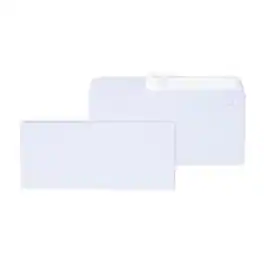 Staples - QuickStrip EasyClose Self Seal #10 Business Envelopes, 4 1/8" x 9 1/2", 100/Box - White