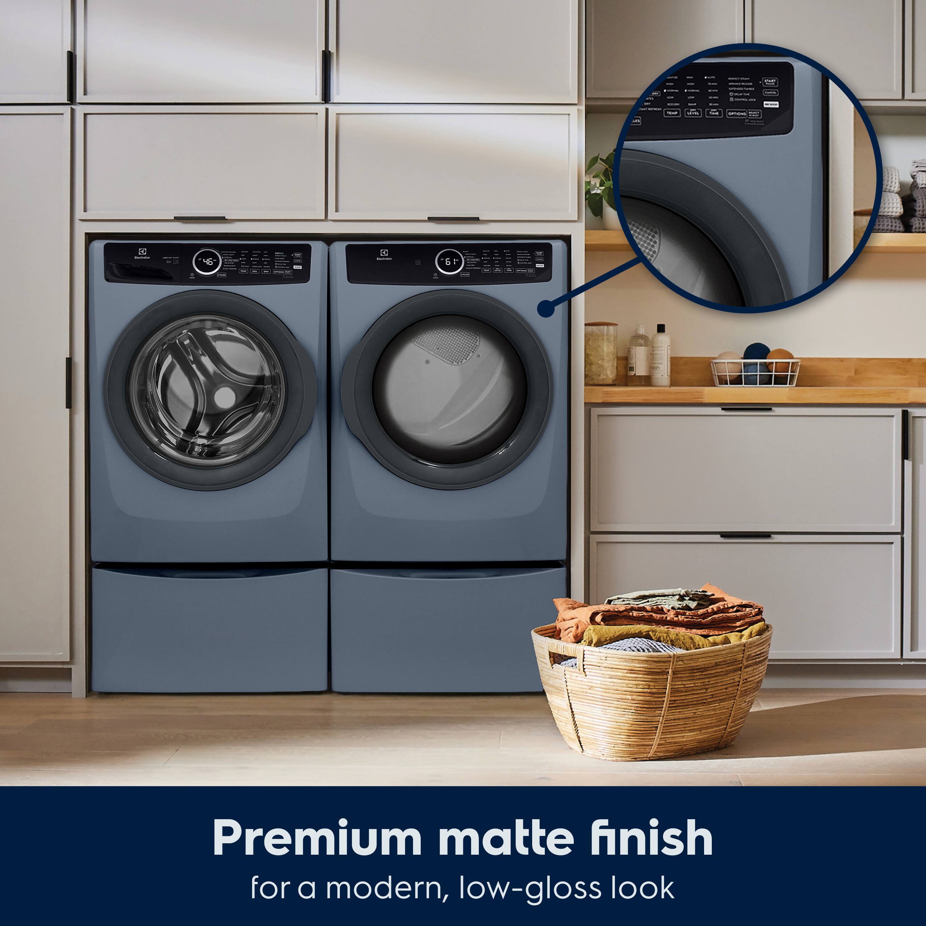 Premium matte finish for a modern, low-gloss look