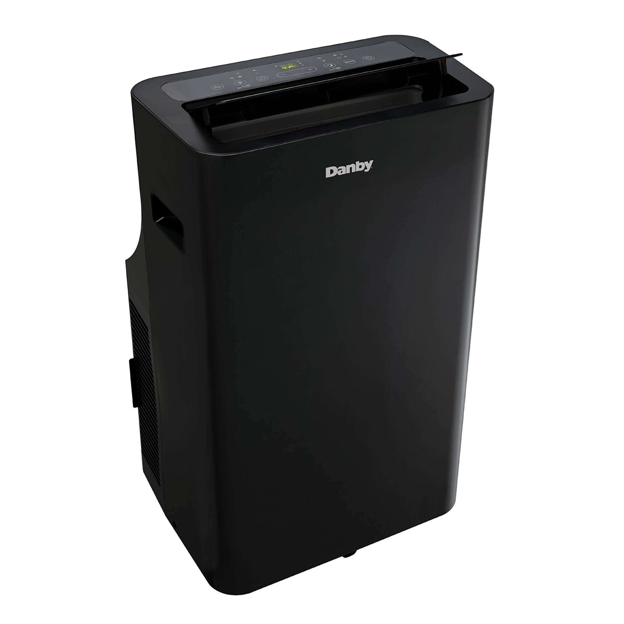 Alt View 1. Danby - 450 Sq. Ft. 8,600 BTU 3-in-1 Portable Air Conditioner with WiFi - Black.
