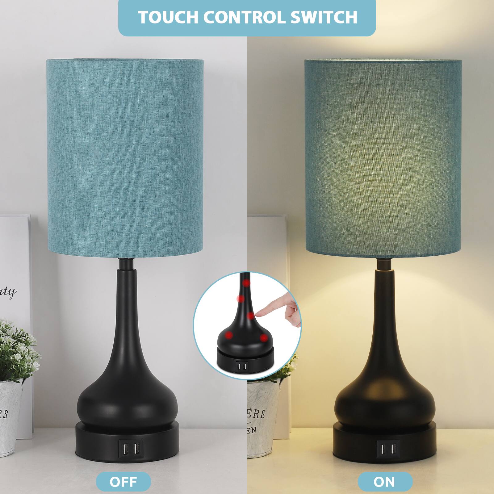 TOUCH CONTROL SWITCH

OFF ON