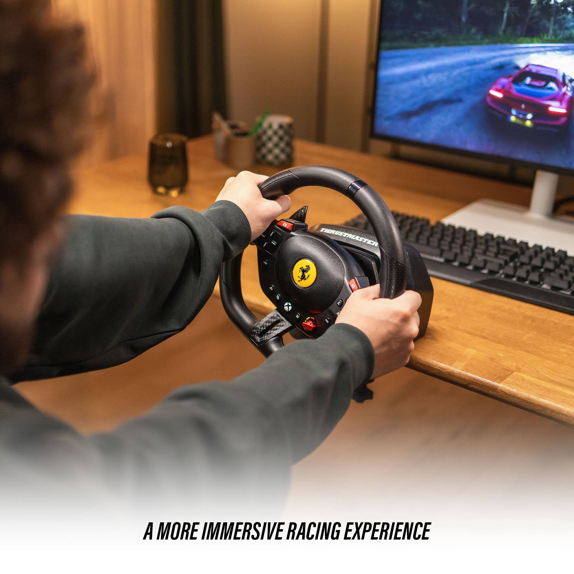 A MORE IMMERSIVE RACING EXPERIENCE
