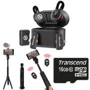 HOLLYLAND Lark M2S Ultimate Combo Mic for iPhone/Camera/Android/PC HOLLYLAND Lark M2S Ultimate Combo Mic for iPhone/Camera/Android/PC