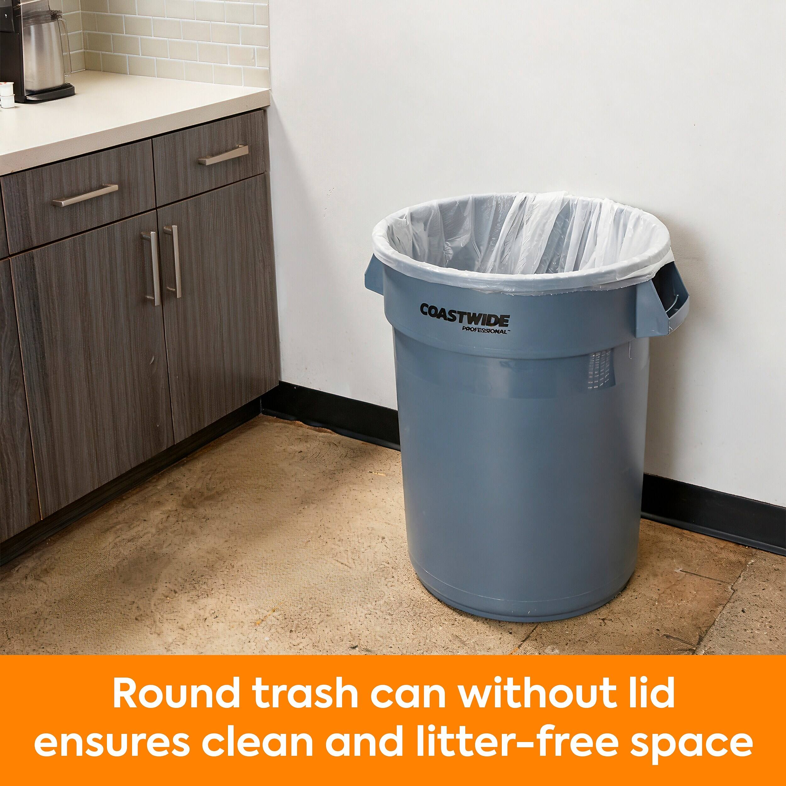 COASTWIDE PROFESSIONAL

Round trash can without lid ensures clean and litter-free space