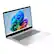 Front. HP - HP OmniBook 7 17-dc00 17" FHD Ultra 7 258V 32GB 1TB WIN11 w/ ION Projector - Silver.