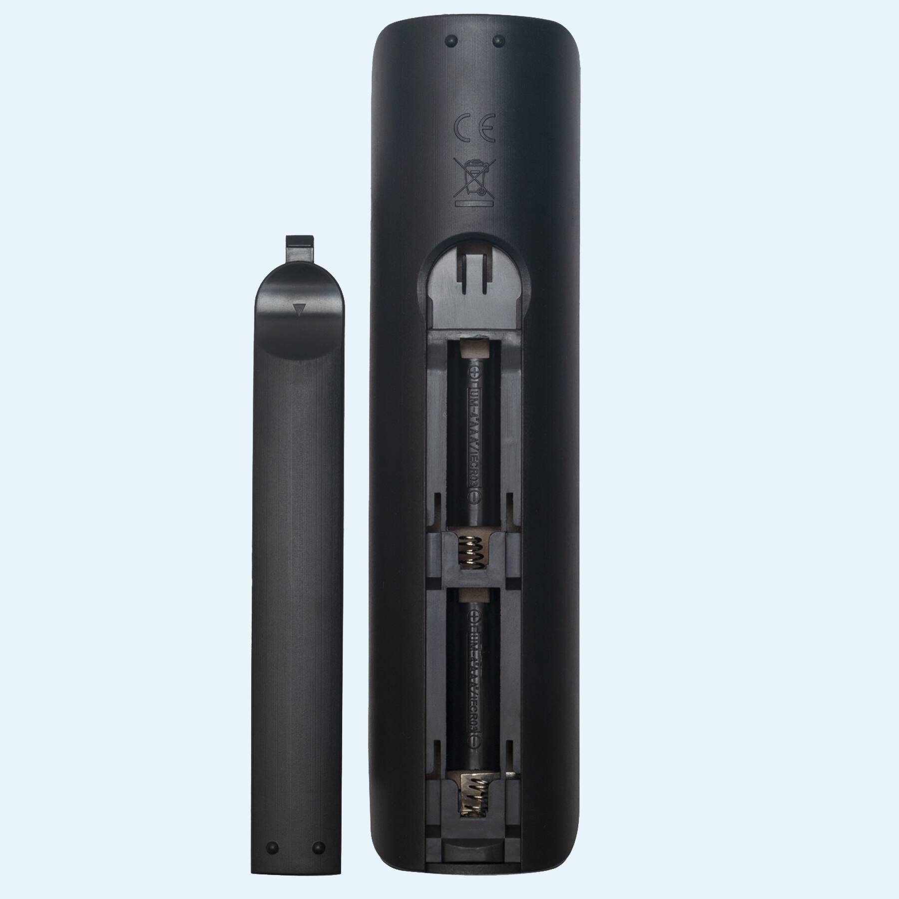 Alt View 2. ALLIMITY - AA59-00821A Replaced Remote fit for Samsung TV TM1240A T22C350ND T24C550ND T28C570ND T19C350 T22C350 T24C350 - Black.