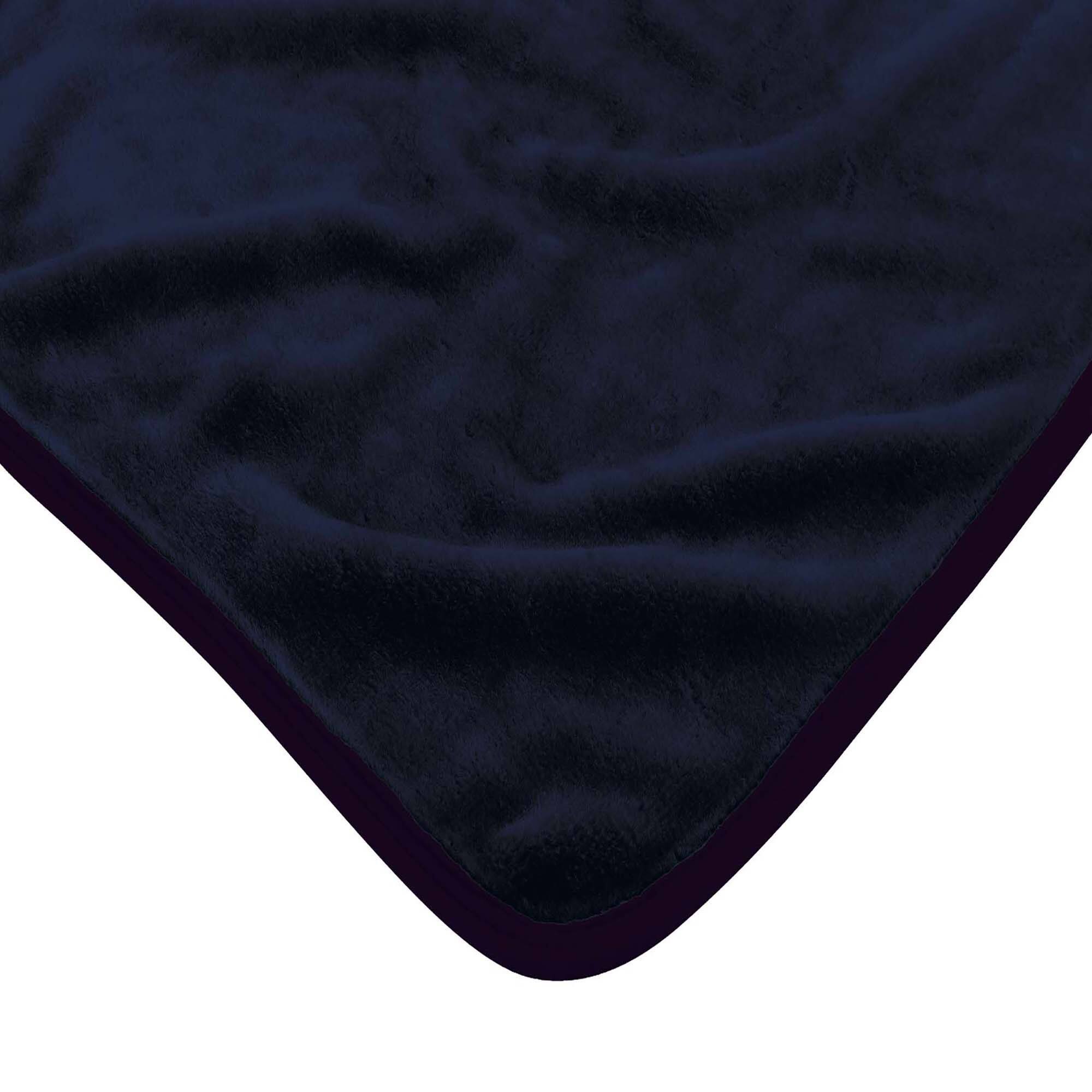 Alt View 1. Sweet Home Collection - NCAA Michigan Wolverines 60" x 80" Raschel Throw Blanket - Blue.