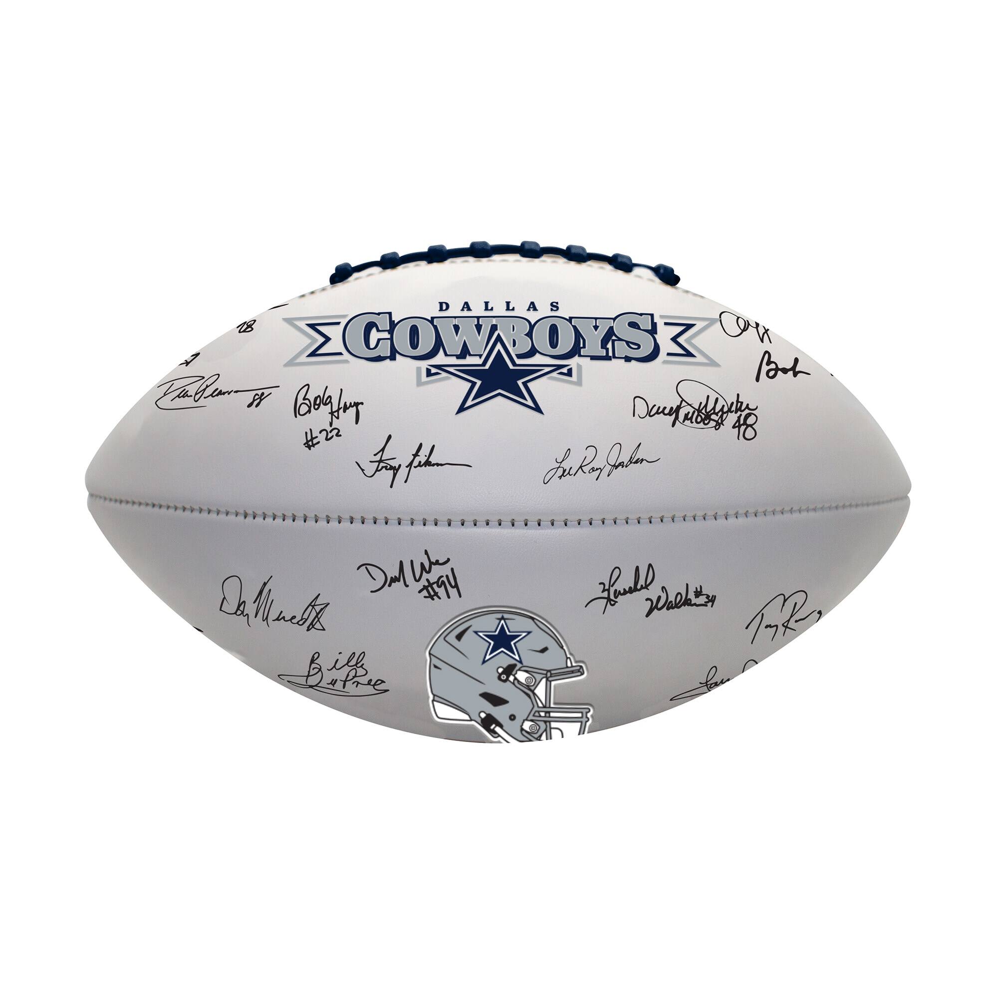 Logo Brands - Dallas Cowboys Legends Signature Football - Navy