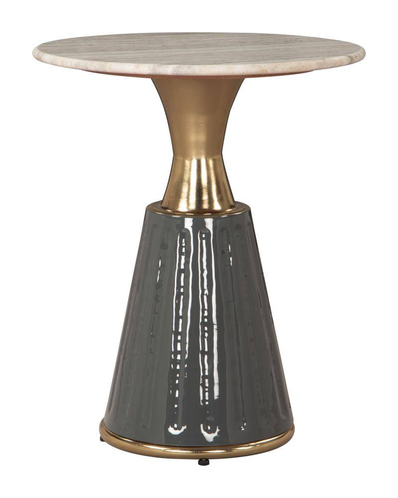 Front. Hivvago - Glasa Side Table Multicolor - Multicolor.