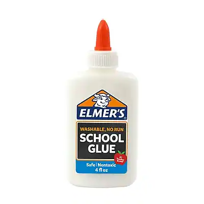 ELMER'S
WASHABLE, NO RUN SCHOOL GLUE
Safe | Nontoxic
4 fl oz