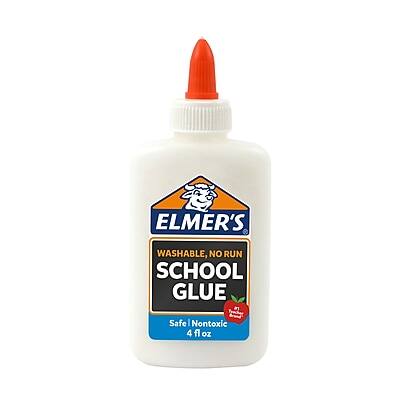 ELMER'S  
WASHABLE, NO RUN SCHOOL GLUE  

Safe | Nontoxic  
4 fl oz
