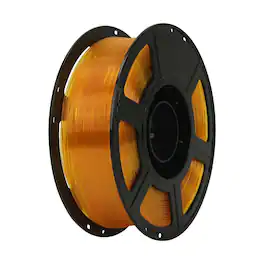 Flashforge - High Speed PETG Transparent 3D Printer Filament-1.75mm-1kg (2.2 lbs) Spool - Transparent Yellow