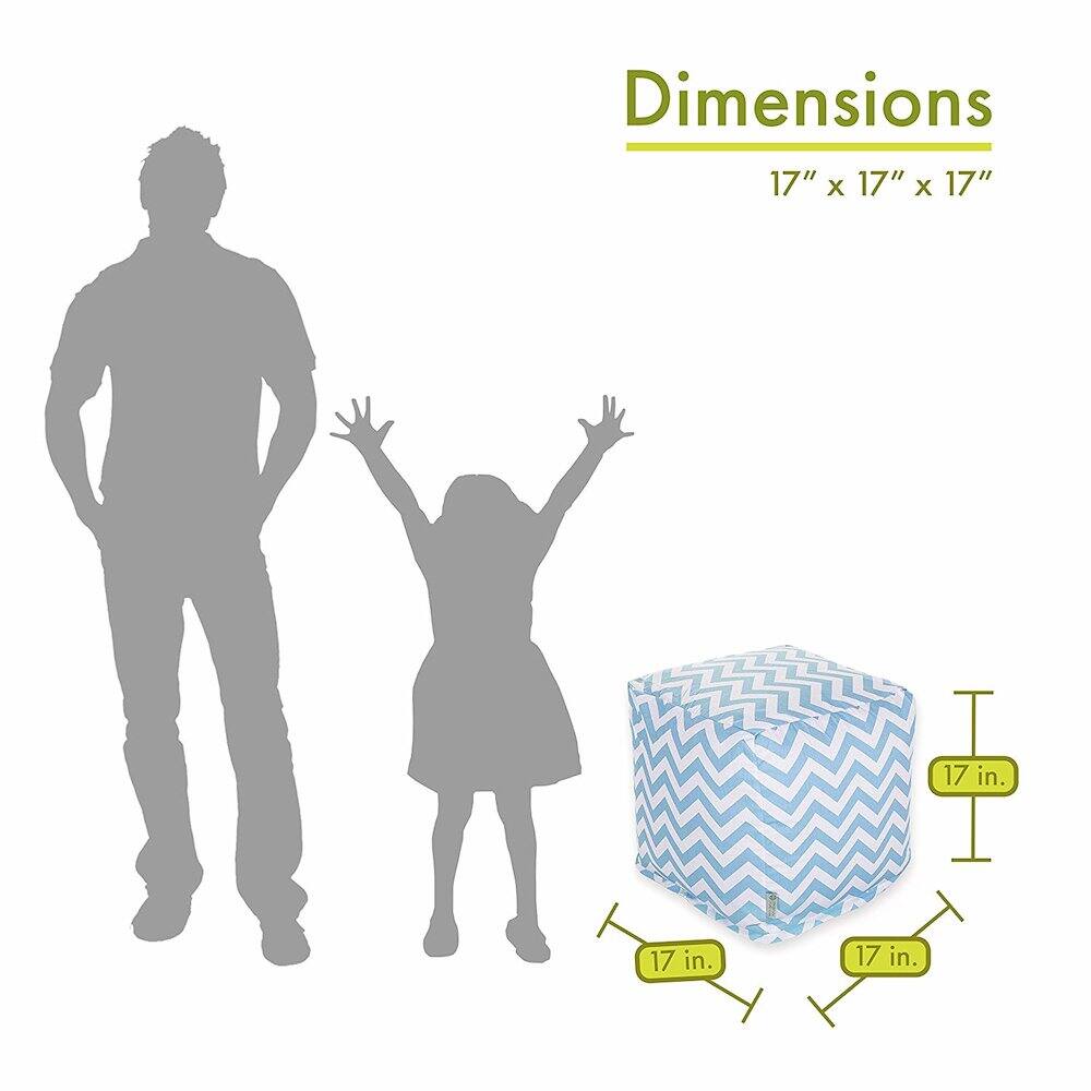 Dimensions  
17" x 17" x 17"  
17 in. x 17 in. x 17 in.