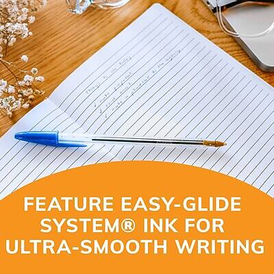 FEATURE EASY-GLIDE SYSTEM® INK FOR ULTRA-SMOOTH WRITING