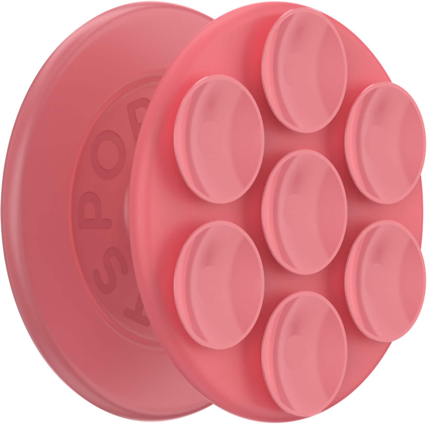 Front. PopSockets - MagSafe Suck-Up Universal Magnetic Suction Grip & Mount with Adapter Ring for Cell Phones - Putty.