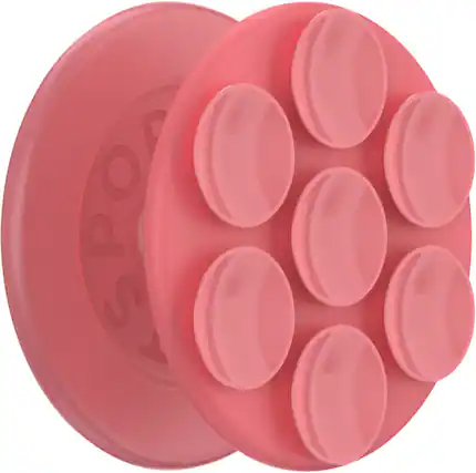 Front. PopSockets - MagSafe Suck-Up Universal Magnetic Suction Grip & Mount with Adapter Ring for Cell Phones - Putty.