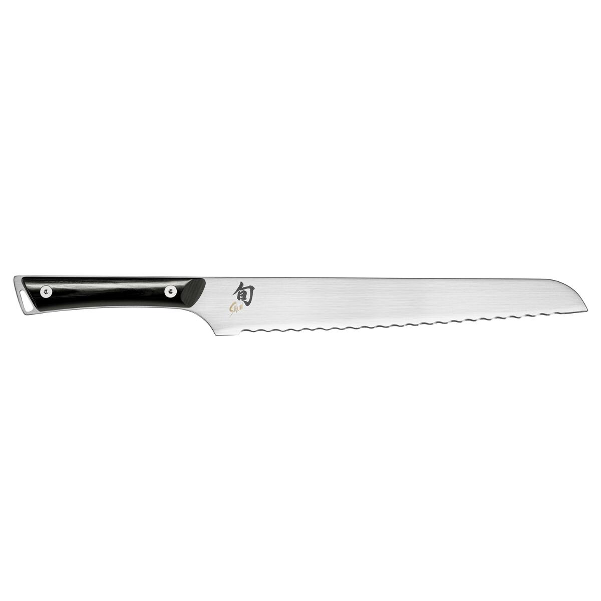Front. Shun - Kazahana Bread Knife, 9 Inch.